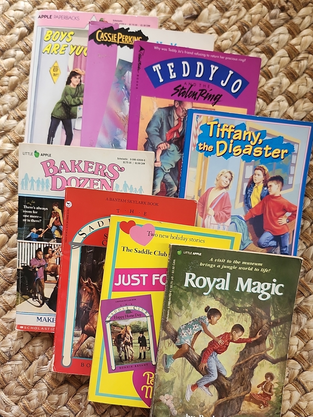 Vintage Paperback Elementary/Middle School Books from the 80s & 90s!